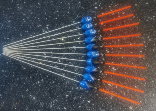 Hand made pole floats